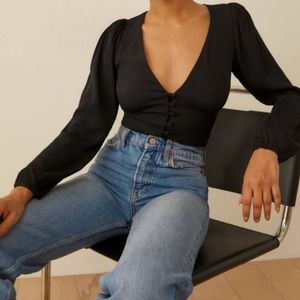 Black Reformation Blouse